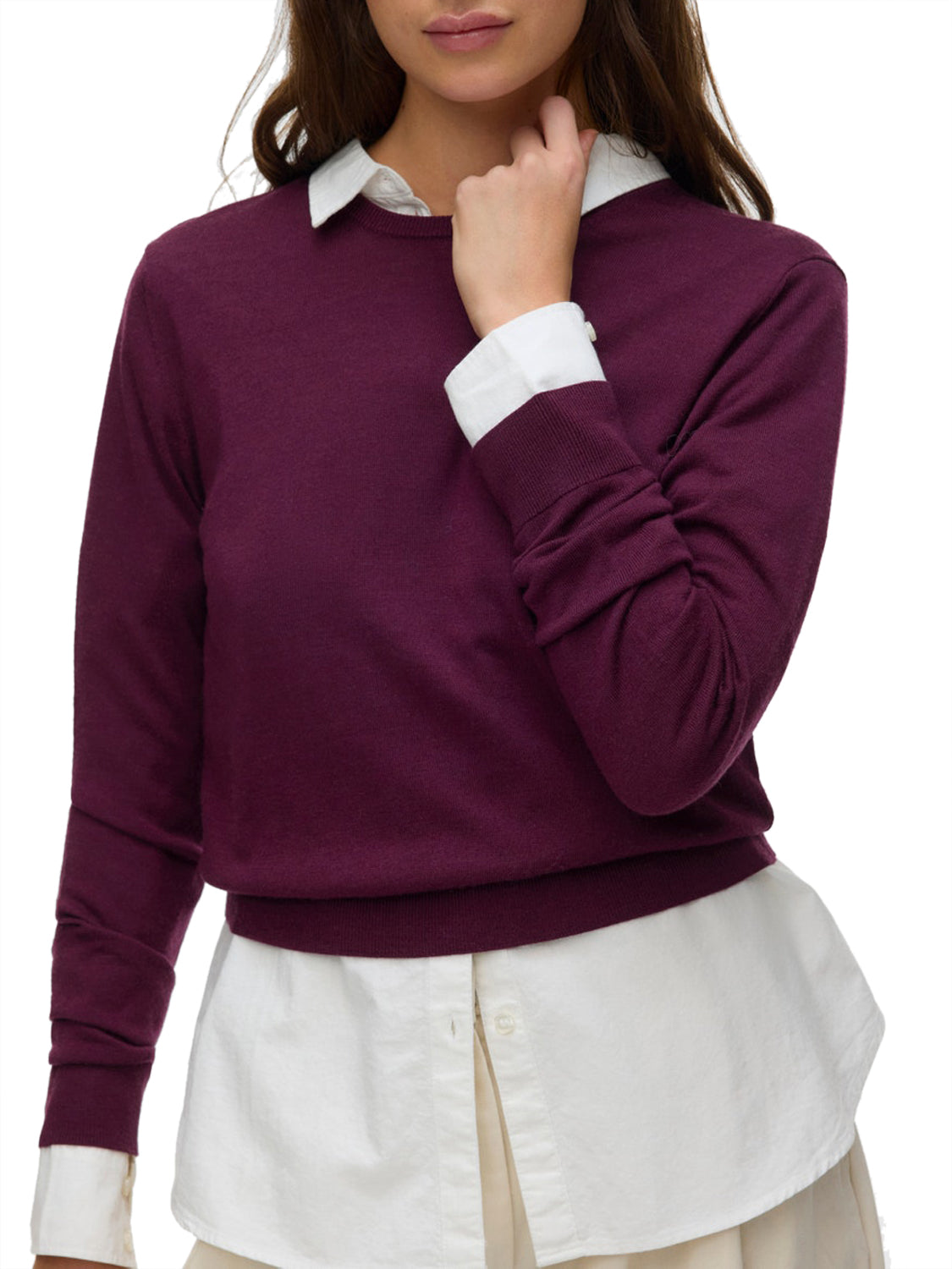 VERO MODA AWARE Vero Moda Maglione Awcara Purple PURPLE