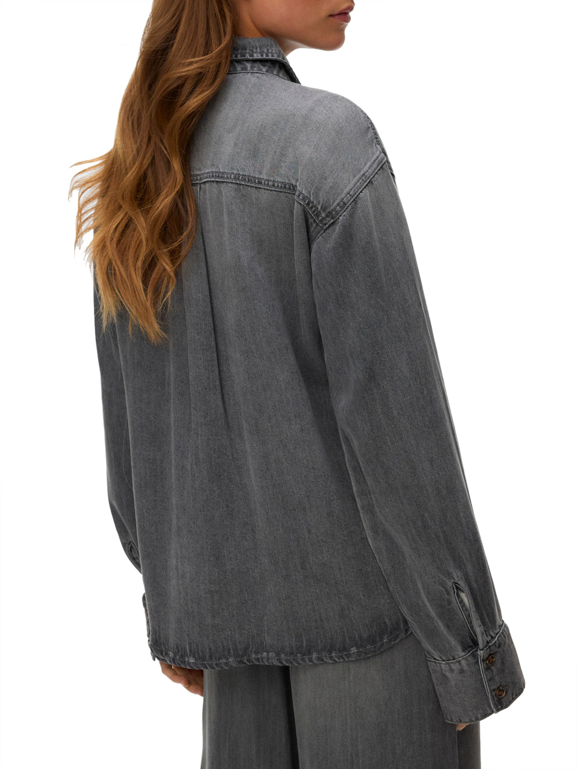 VERO MODA AWARE Vero Moda Camicia Awlucea - Grigio GREY