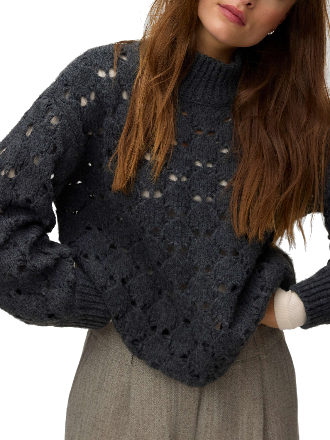 VERO MODA VERO MODA Maglia Donna Grey - Grigio GREY