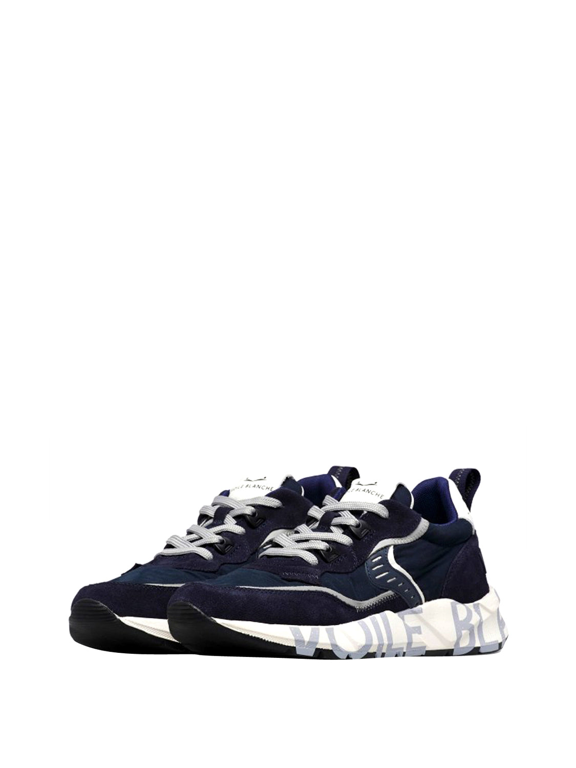 VOILE' BLANCHE Sneakers Voile Blanche Club01 Blue Bleu