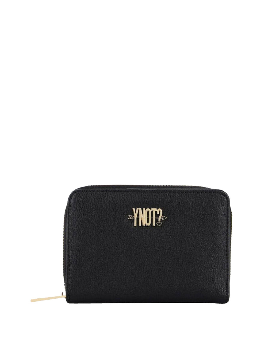 WHYNOT STC Portafoglio Whynot Logo Frontale Nero BLACK