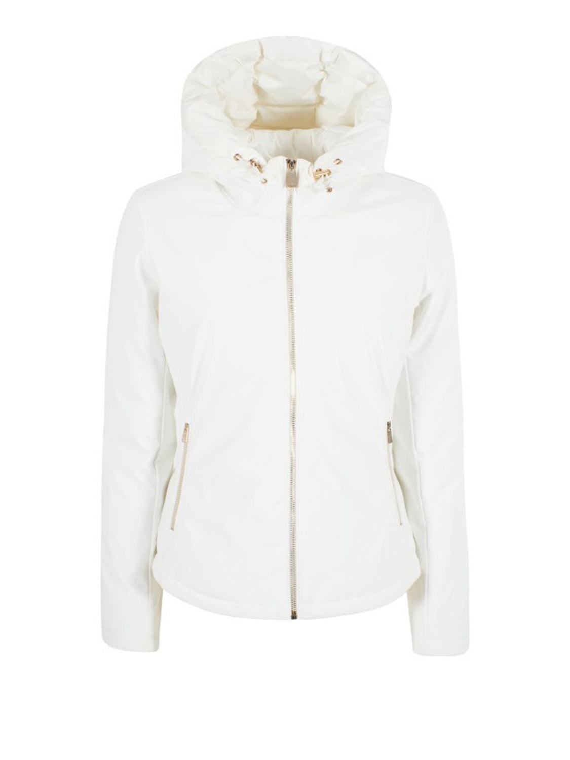 YES ZEE Giubbino Donna Sciancrato In Softshell Yes Zee - Avorio Avorio