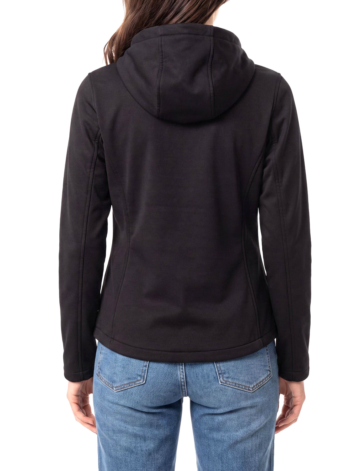 YES ZEE Giubbino Donna Sciancrato In Softshell yes Zee - Nero Nero