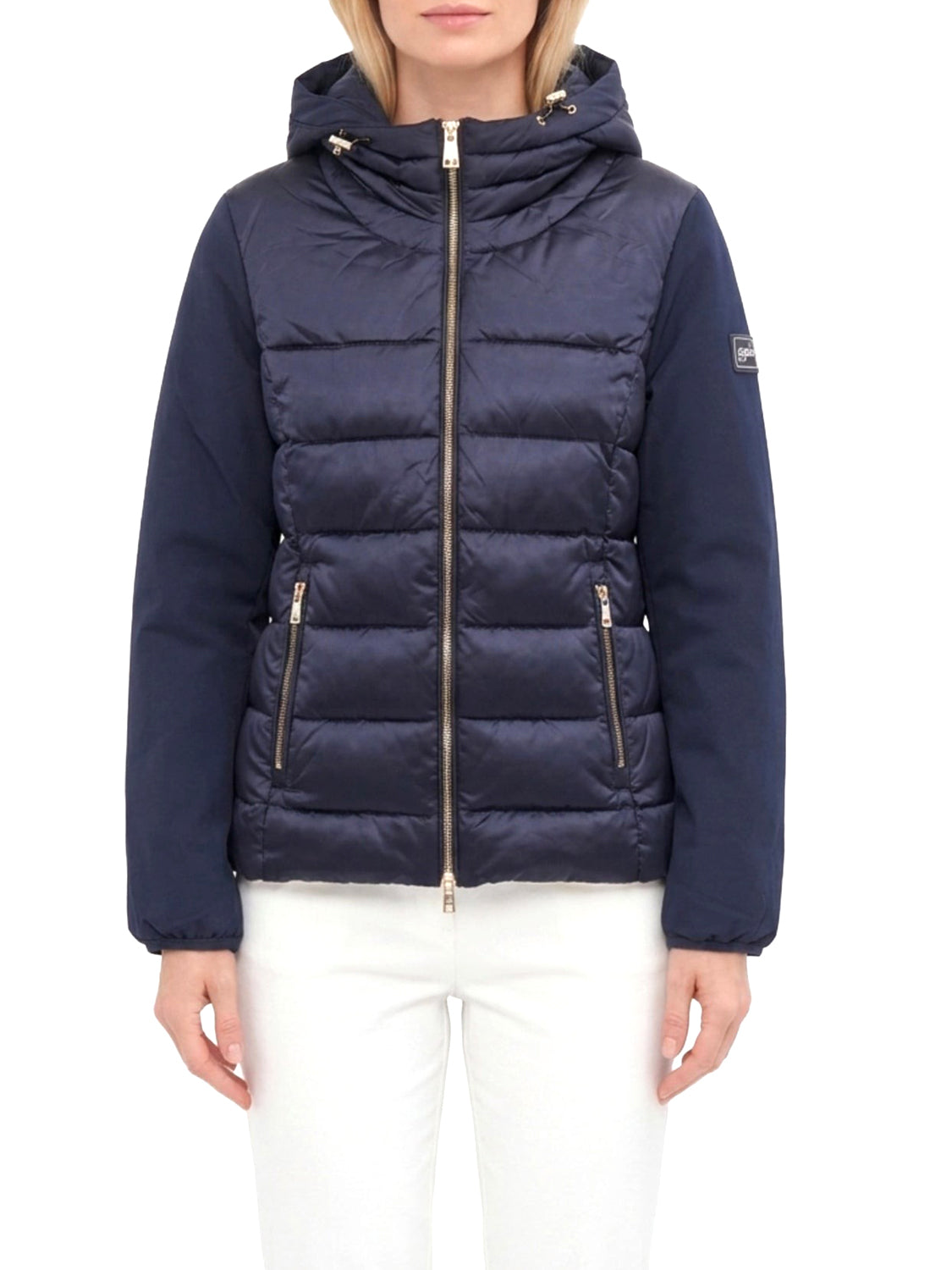 YES ZEE Giubbino Donna Trapuntato Con Finto Gilet Stac. Yes Zee - Blu BLU NAVY