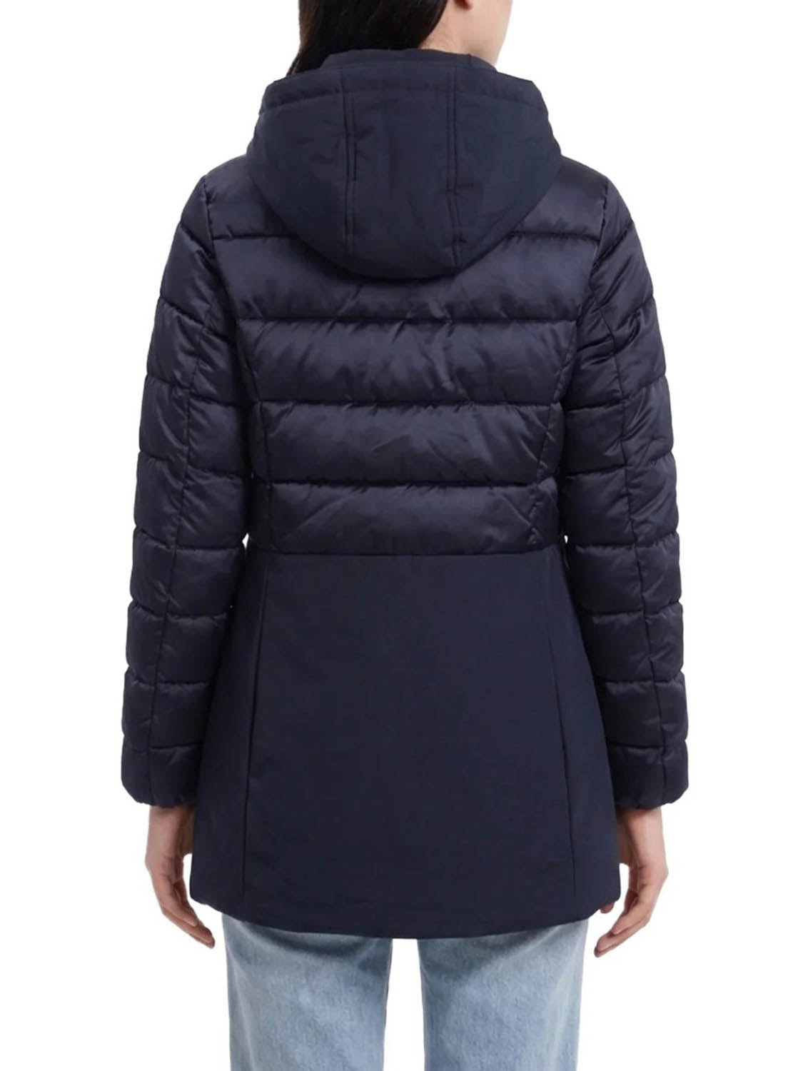 YES ZEE Cappotto Donna Trapuntato Con Finto Gilet Stac.Yes Zee - Blu BLU NAVY