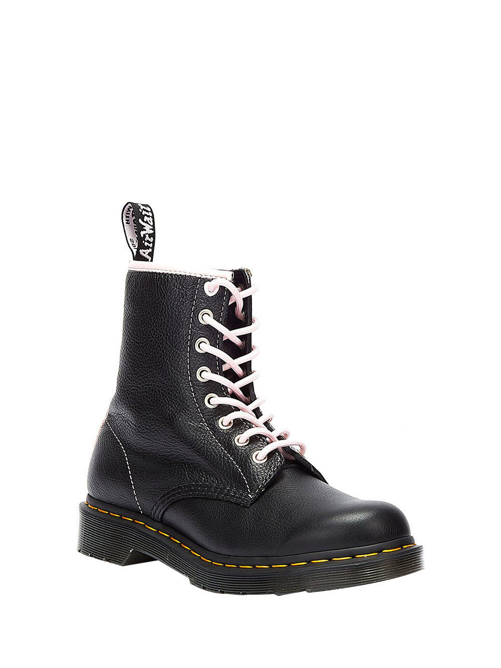 DSQUARED ICON Anfibo Uomo BOURY in pelle con lacci Viola
