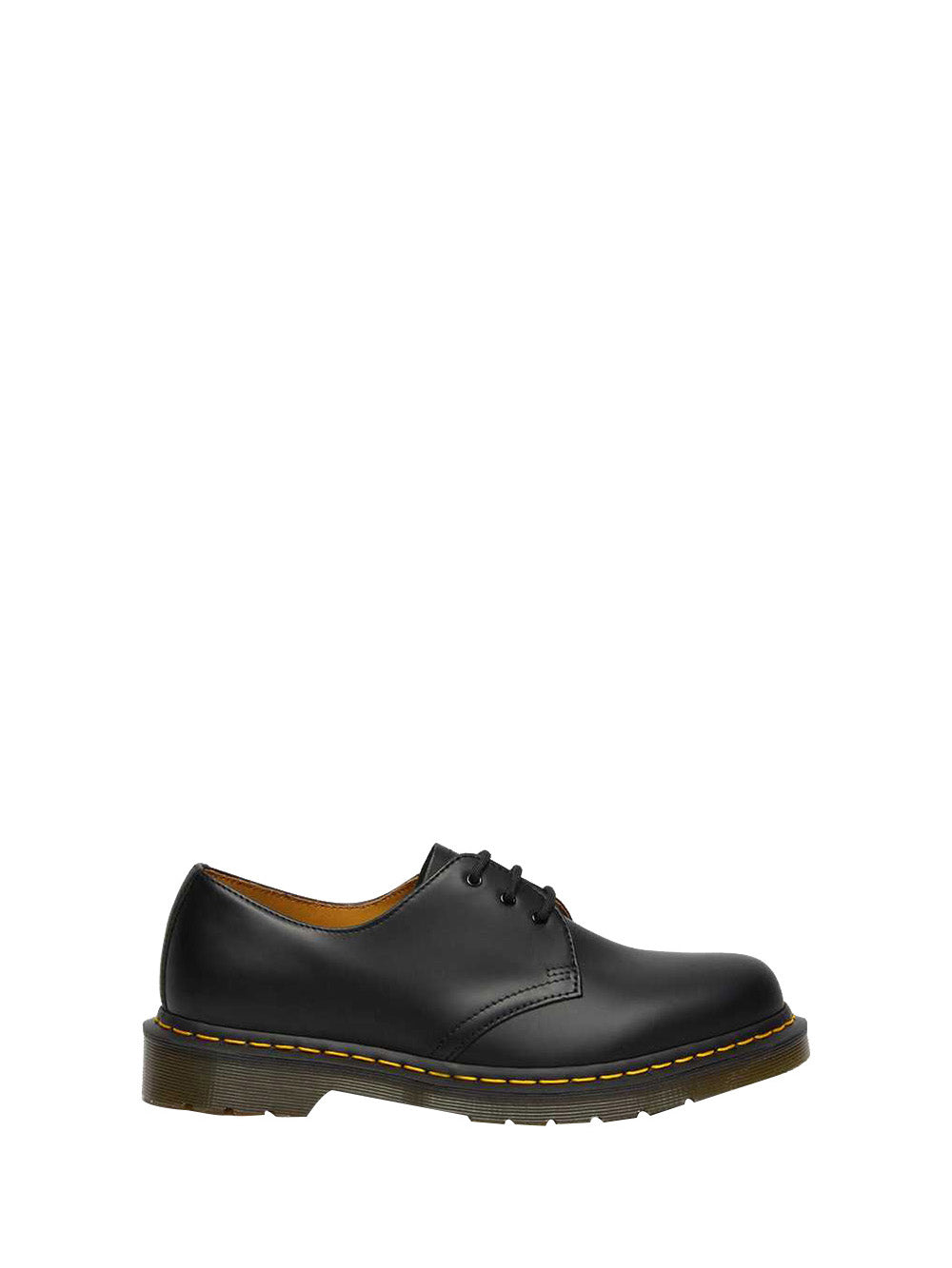 DR MARTENS Stringate Uomo 1461 SMOOTH in pelle con occhielli neri Nero