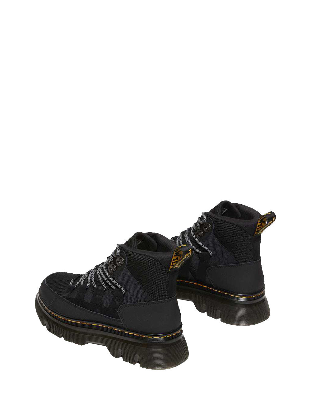 DR MARTENS Anfibo Uomo BOURY in pelle con lacci Nero