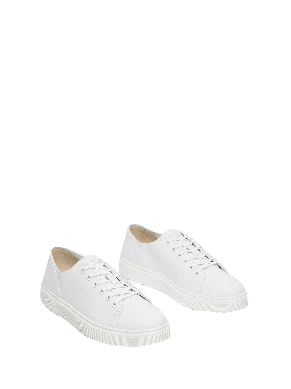 DR MARTENS Sneakers Uomo DANTE VENICE in pelle bianca con lacci Bianco