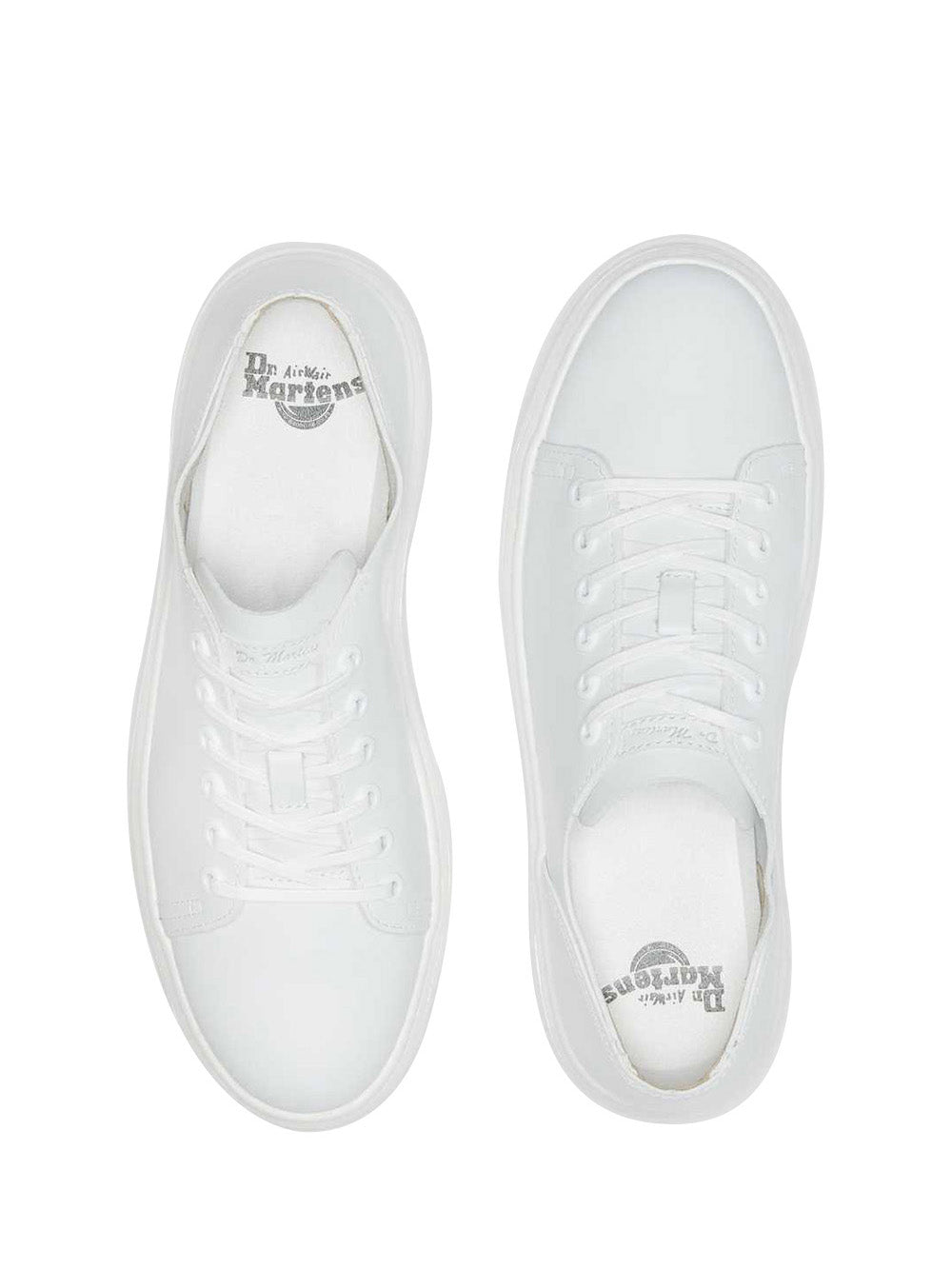 DR MARTENS Sneakers Uomo DANTE VENICE in pelle bianca con lacci Bianco