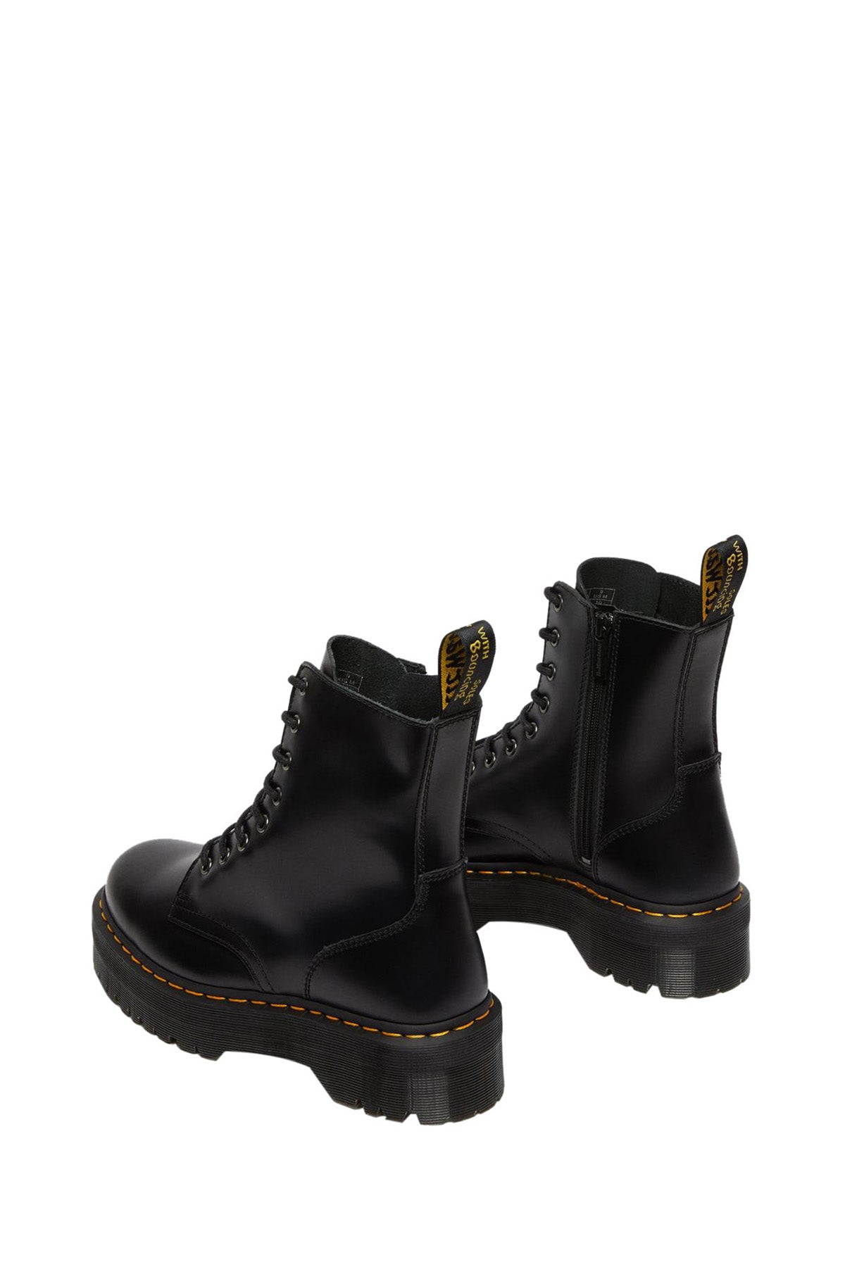 DSQUARED ICON Anfibo Uomo BOURY in pelle con lacci Viola