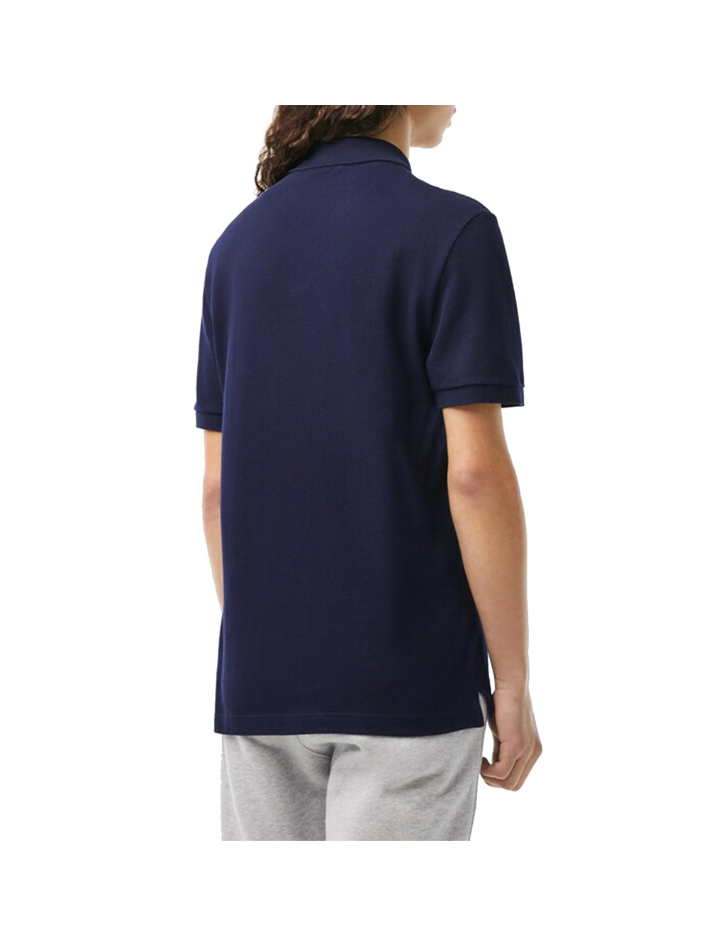 LACOSTE Polo Uomo Blu Navy con logo brand NAVY