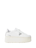 GUESS 1 USCITA Guess Willen Sneakers Donna Bianco BIANCO/ARGENTO