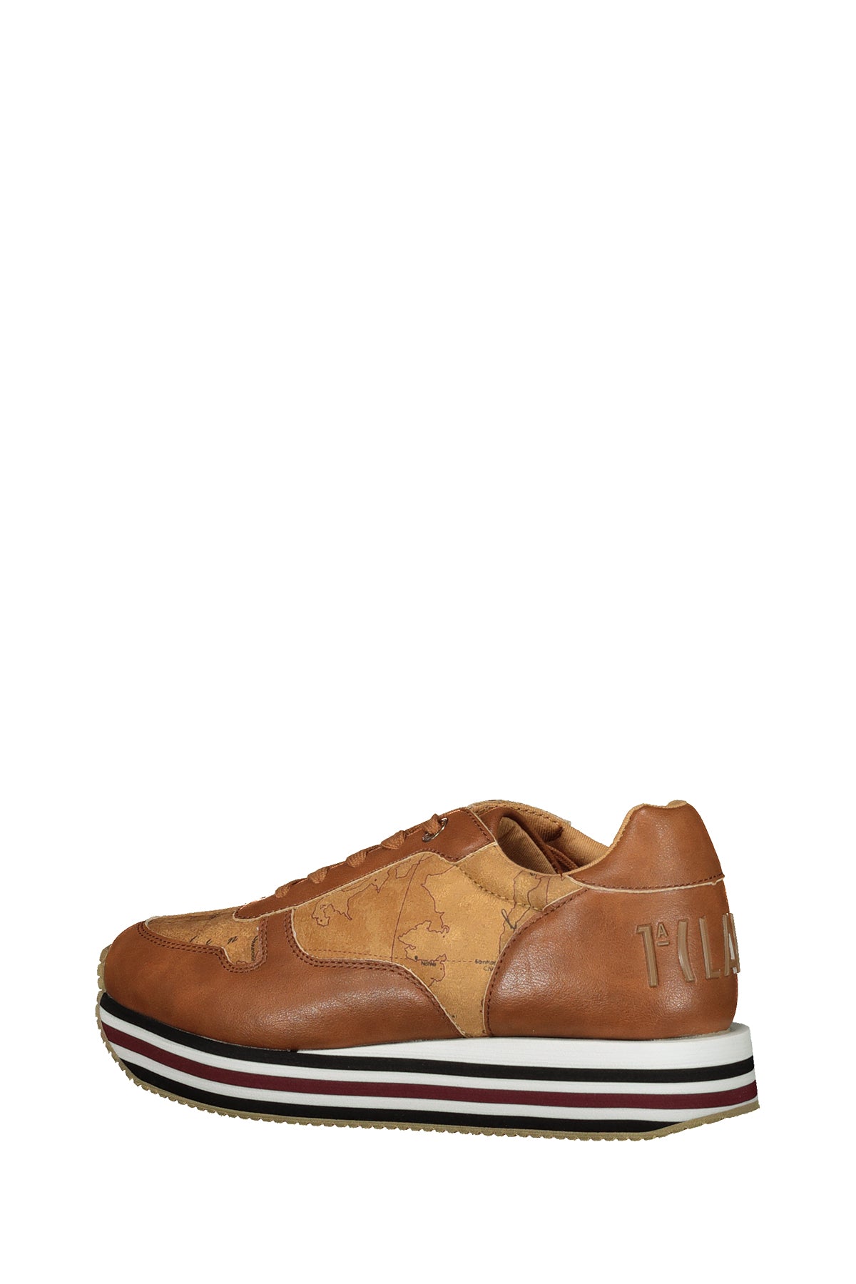 2 PRIMA CLASSE Sneaker Geo Stampa Cuoio/Beige CUOIO/BEIGE