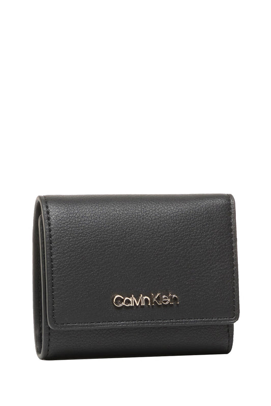 CALVIN ACC.2USCITA Portafoglio Trifold Xs Nero Nero