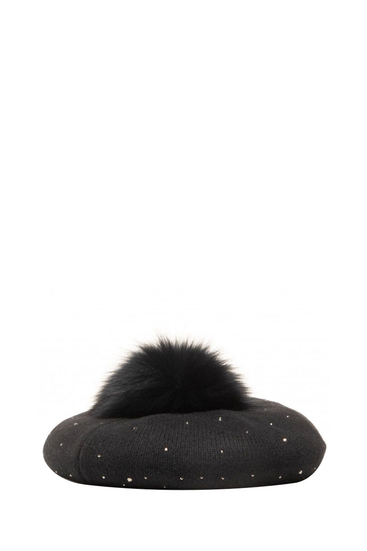 LIU JO SOFT1 Cappello Pon Pon Nero Nero