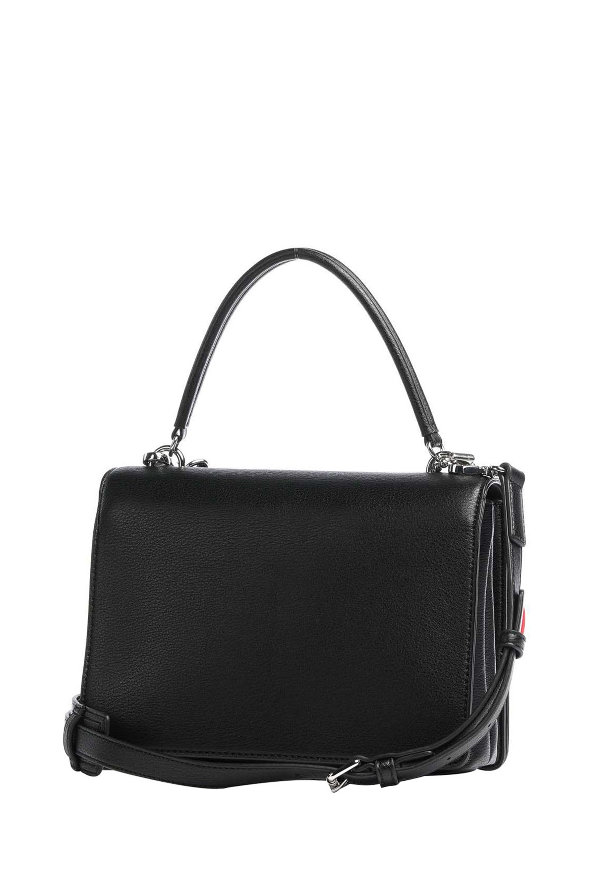 MOSCHINO COLLECTION Borsa Con Logo Nero Nero