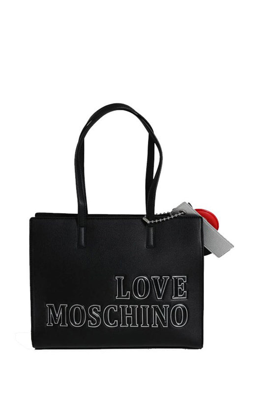 MOSCHINO COLLECTION Borsa Con Logo Nero Nero