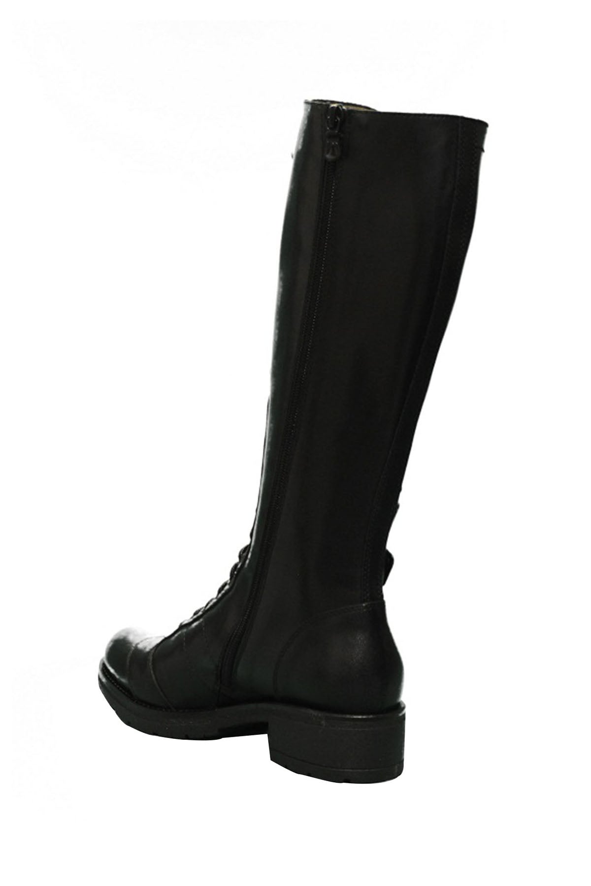 NERO GIARDINI BASIC Stivale In Pelle Nero Nero