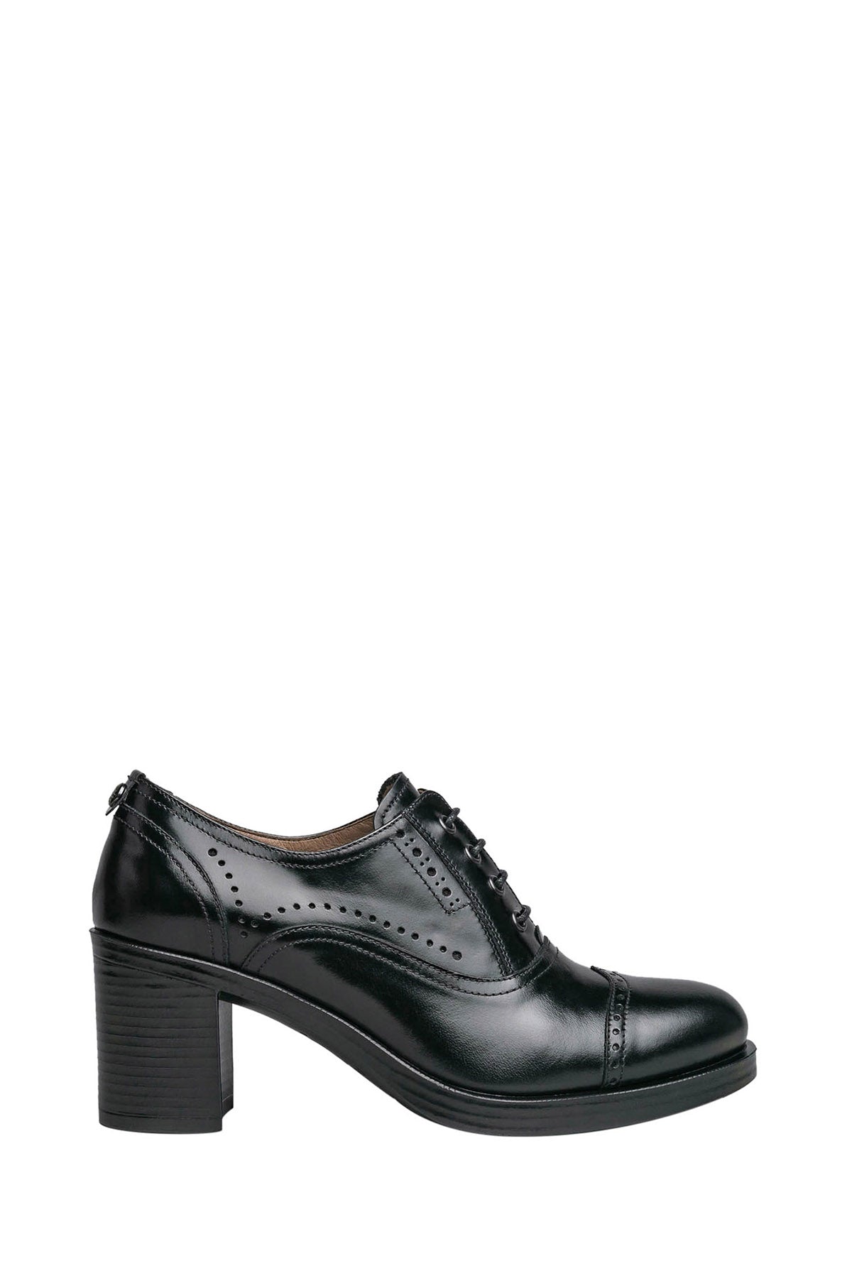 NERO GIARDINI GLAMOUR Decollette Sportivo In Pelle Nero Nero