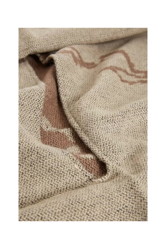 PRIMA CLASSE Sciarpa Stampa Geo Beige Beige