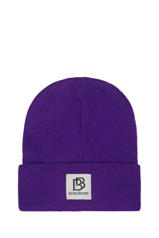 BRIAN BROME Cappello Tinta Unita Viola Viola