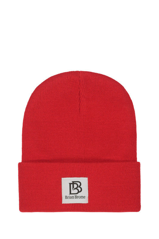 BRIAN BROME Cappello Tinta Unita Rosso Rosso