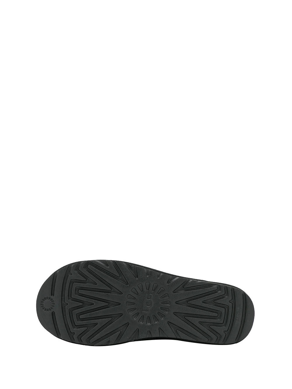 UGG Eskimo Donna in pelle con fodera in lana Nero