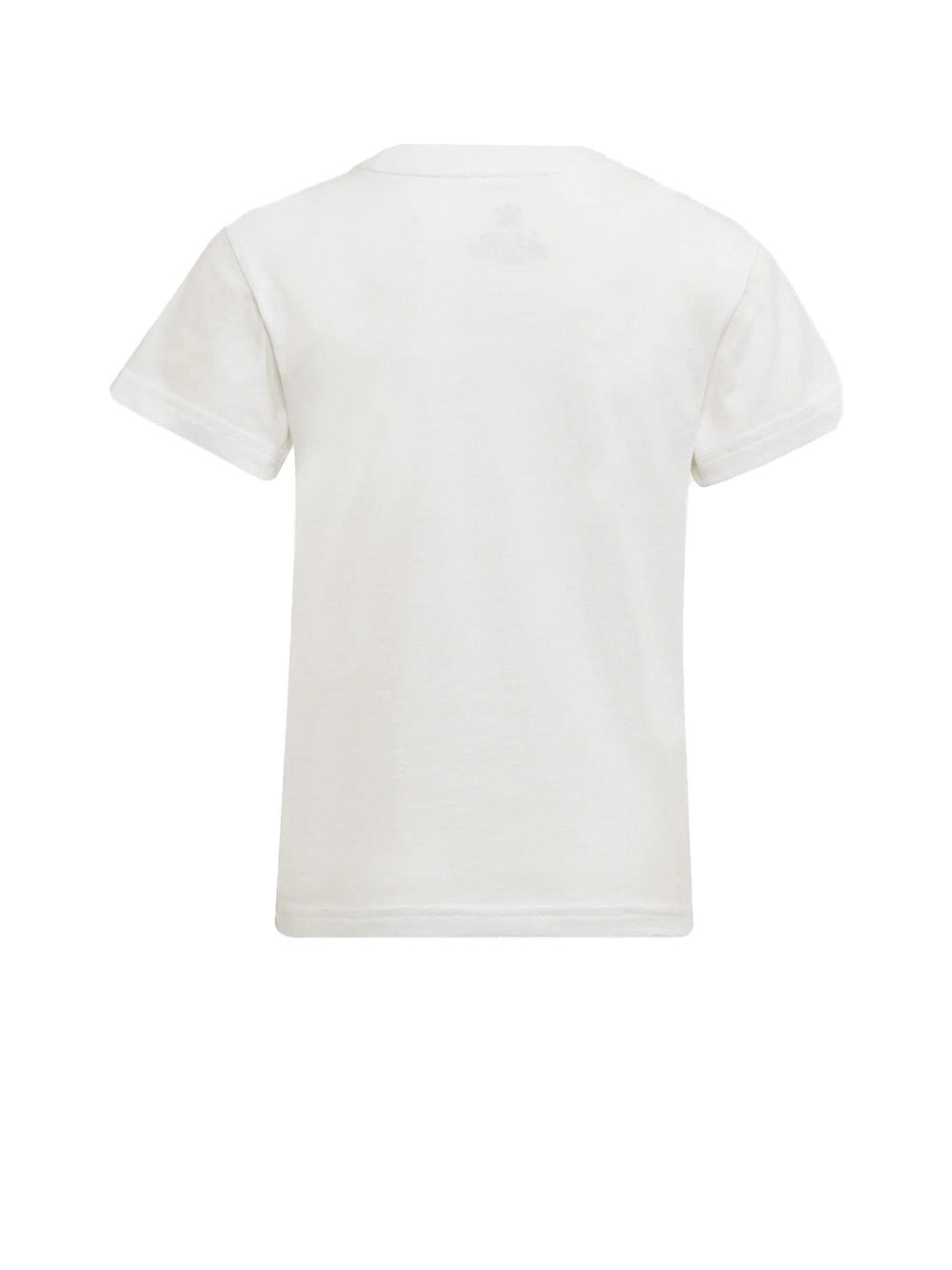ADIDAS Adidas T-Shirt Unisex Bimbo Bianco/nero - Bianco Bianco/nero