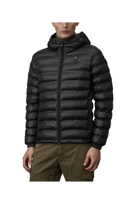 Blauer Piumino Uomo Termosaldato Eco Charles Nero Nero