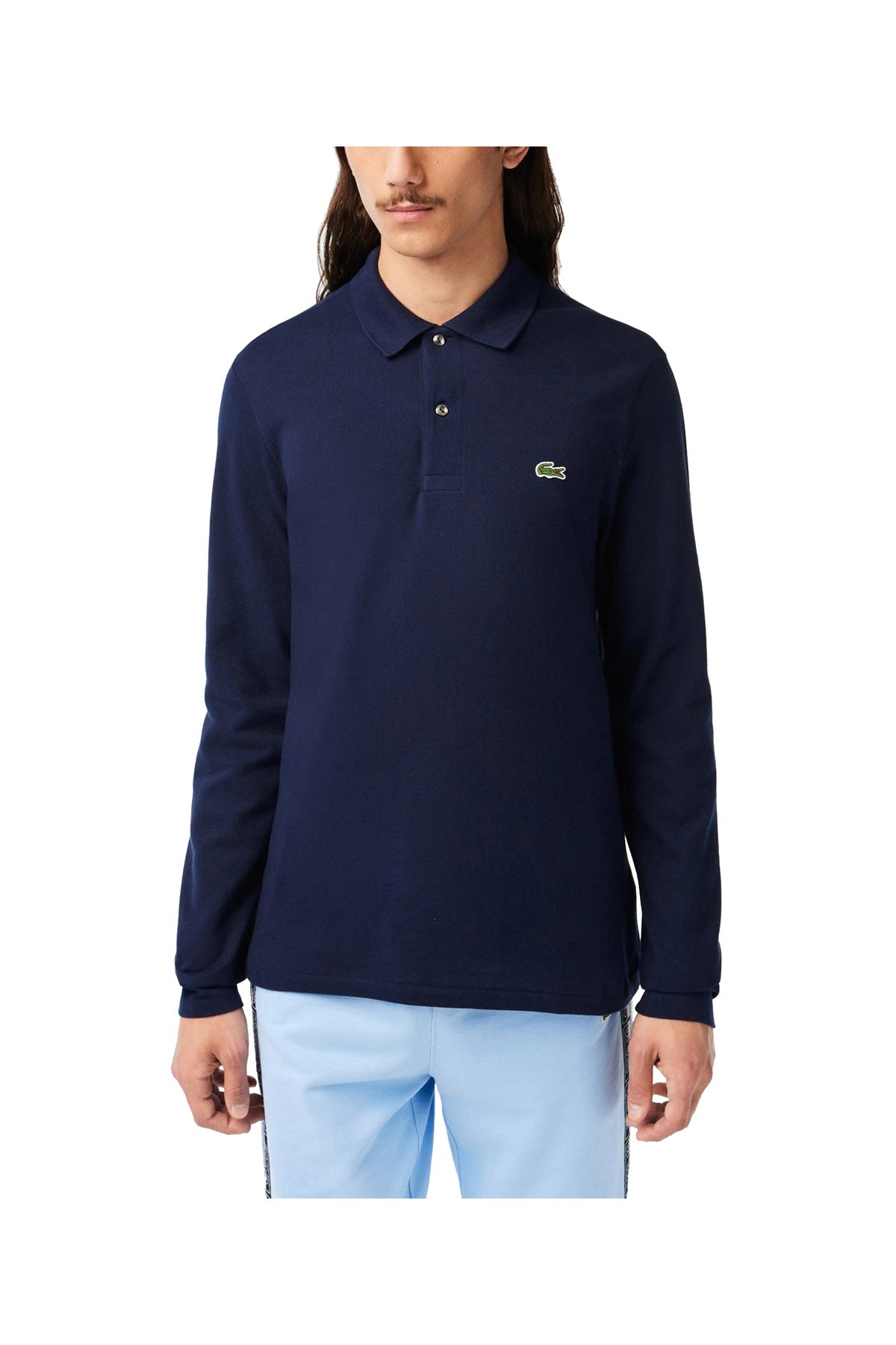 LACOSTE Polo Uomo Logo Iconico Ricamato Navy NAVY