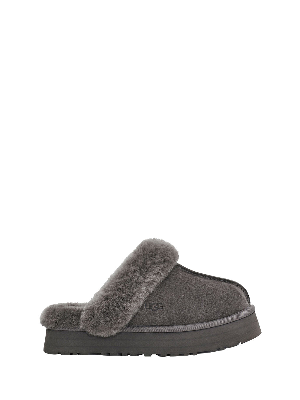 UGG Pantofole Disquette Charcoal Grigio