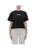 Disclaimer T-Shirt Donna Nero/bianco - Nero