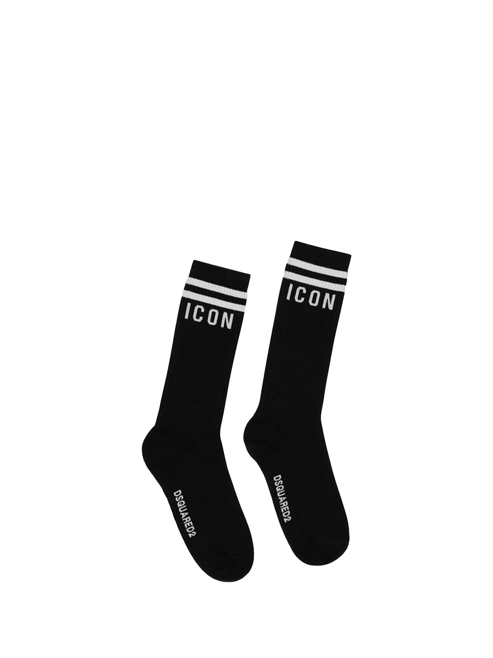 DSQUARED CALZE Dsquared Calzini Uomo Nero/bianco - Nero Nero/bianco