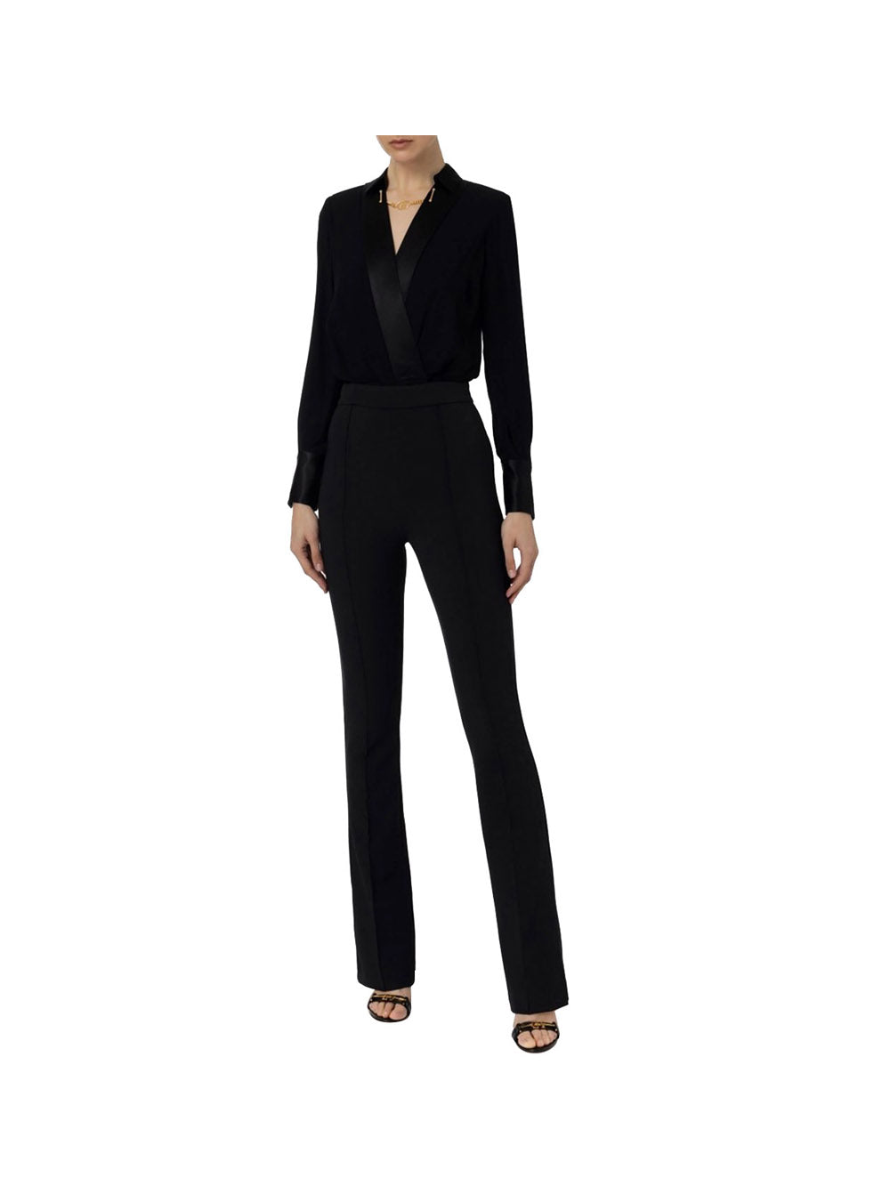 ELISABETTA FRANCHI 1USCITA Elisabetta Franchi Jumpsuit Donna Nero Nero