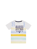 GUESS 2 USCITA Guess T-Shirt Bambino Bianco Bianco
