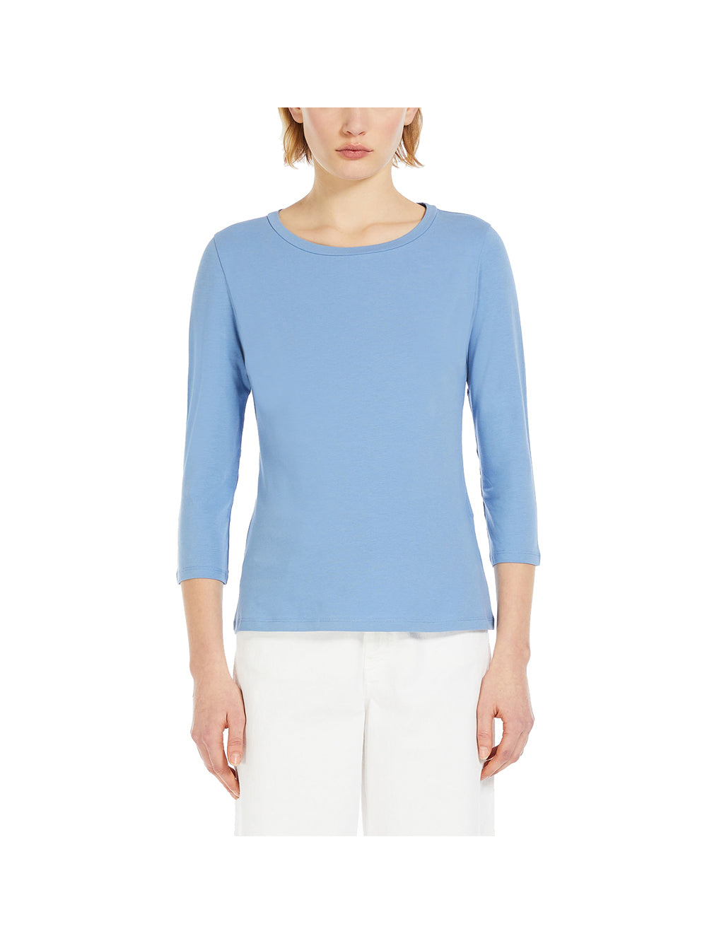 MAXMARA WEEKEND 1USCITA Max Mara T-Shirt Donna Cielo - Blu CIELO