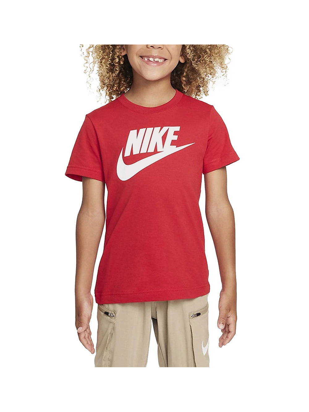 NIKE 2 USCITA Nike T-Shirt Bambino Rosso - Arancione Rosso