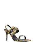 VERSACE JEANS COUTURE Versace Jeans Sandalo con Tacco Donna Nero/oro - Multicolore Nero/oro