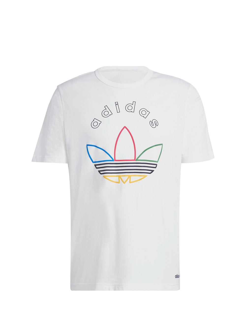 ADIDAS Adidas T-Shirt Uomo Bianco Bianco