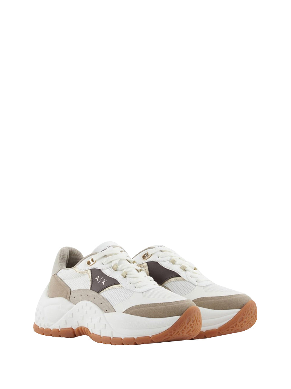 ARMANI EXCHANGE Armani Exchange Sneakers Donna Bianco/beige - Multicolore BIANCO/BEIGE