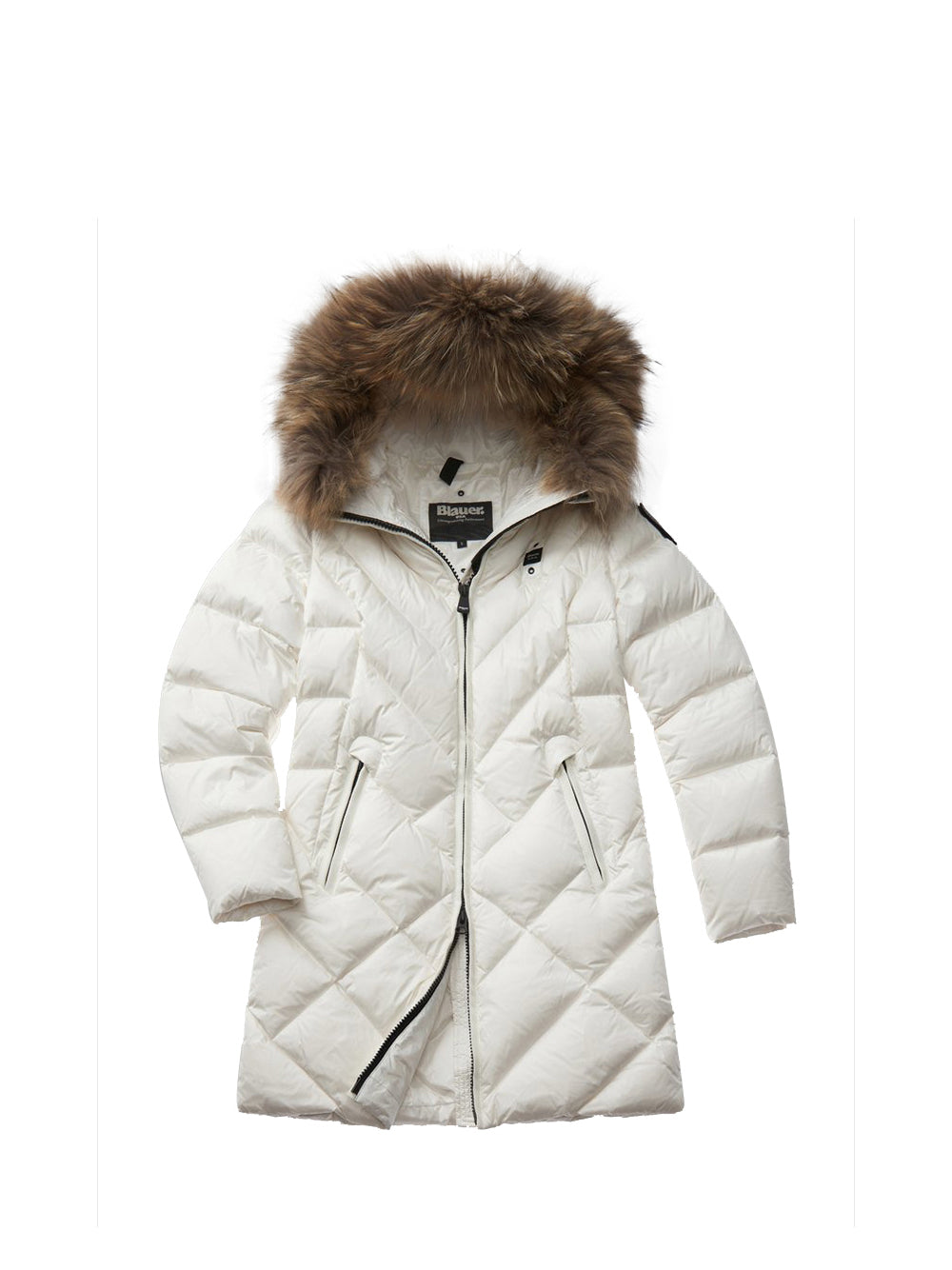 BLAUER Blauer Giubbotto Donna Bianco Bianco