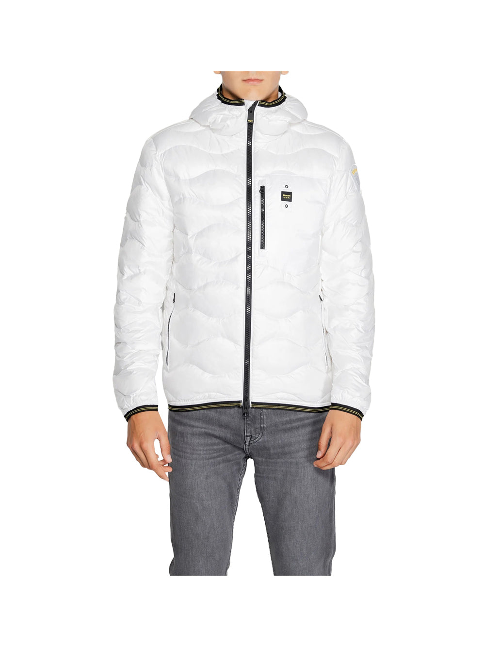 Blauer Blauer Giubbotto Uomo Bianco Bianco