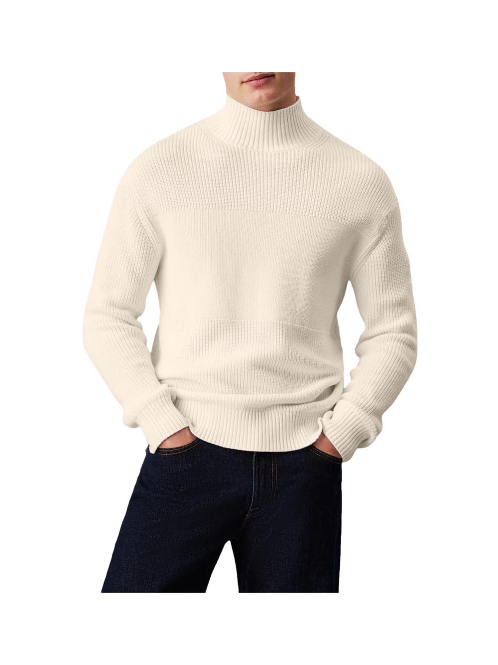 CALVIN2 2USCITA Calvin Klein Maglia Uomo Avorio Avorio