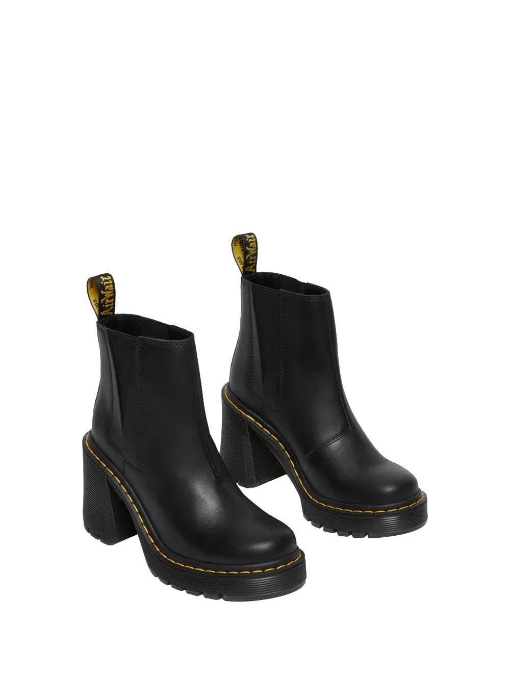 DR MARTENS Dr Martens Biker Spence Sendal Donna Nero Nero