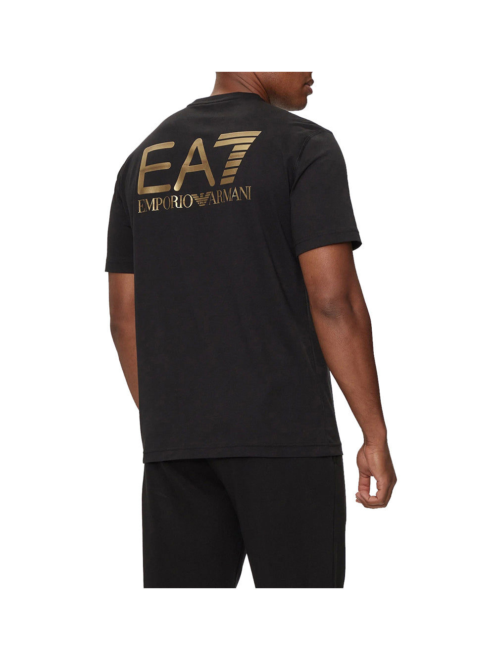 EA7 Ea7 T-Shirt Uomo Nero Nero