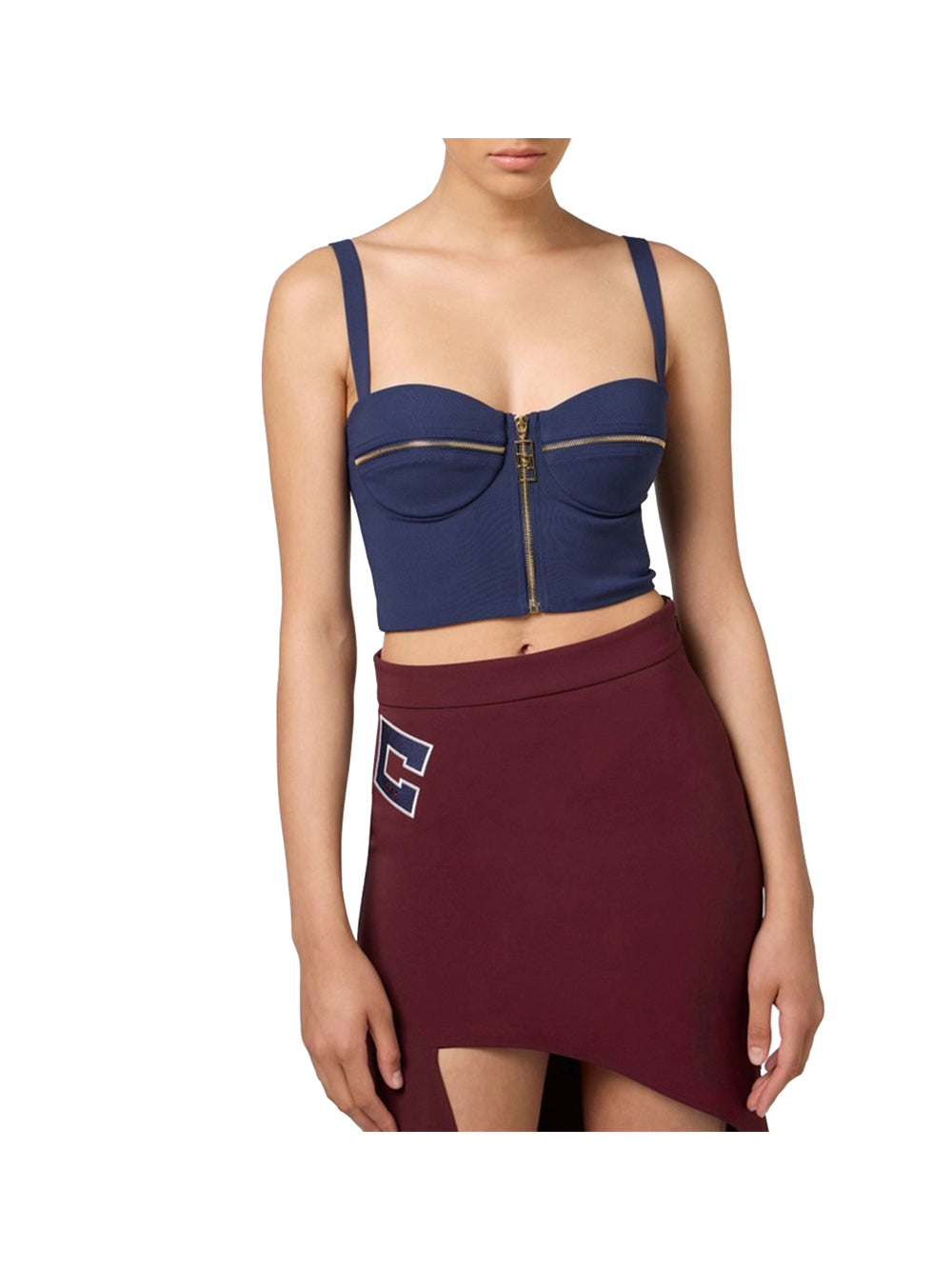ELISABETTA FRANCHI 1USCITA Elisabetta Franchi Top Donna Navy - Blu NAVY