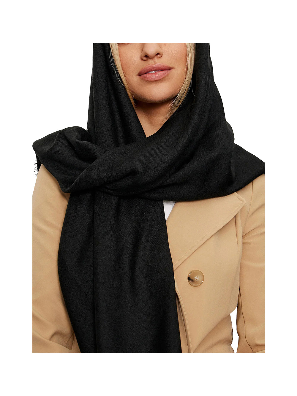 GUESS 2 USCITA Guess Foulard Donna Nero Nero