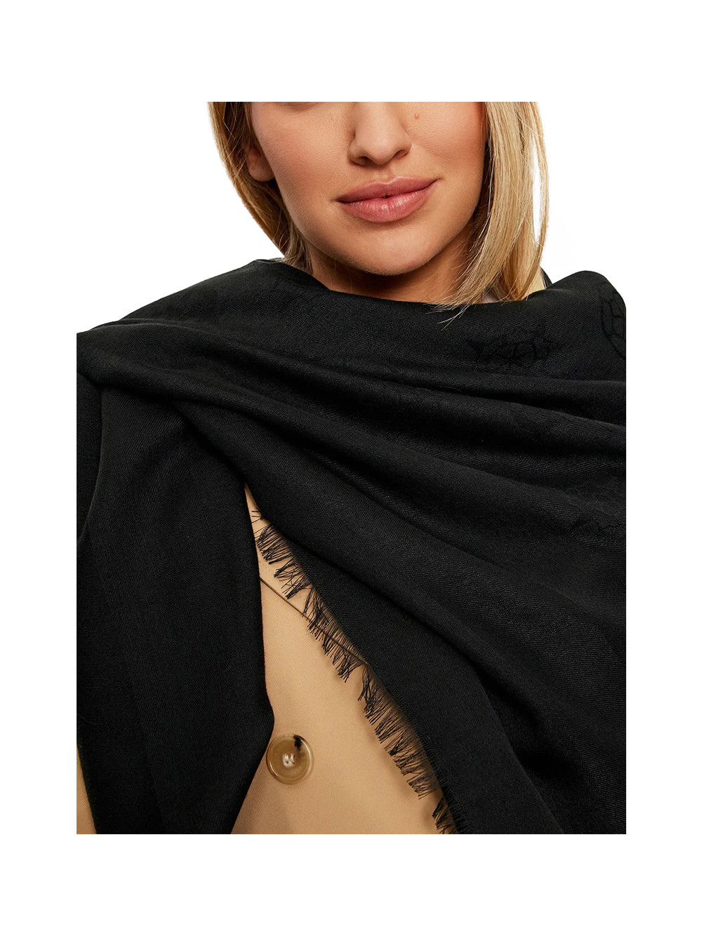 GUESS 2 USCITA Guess Foulard Donna Nero Nero