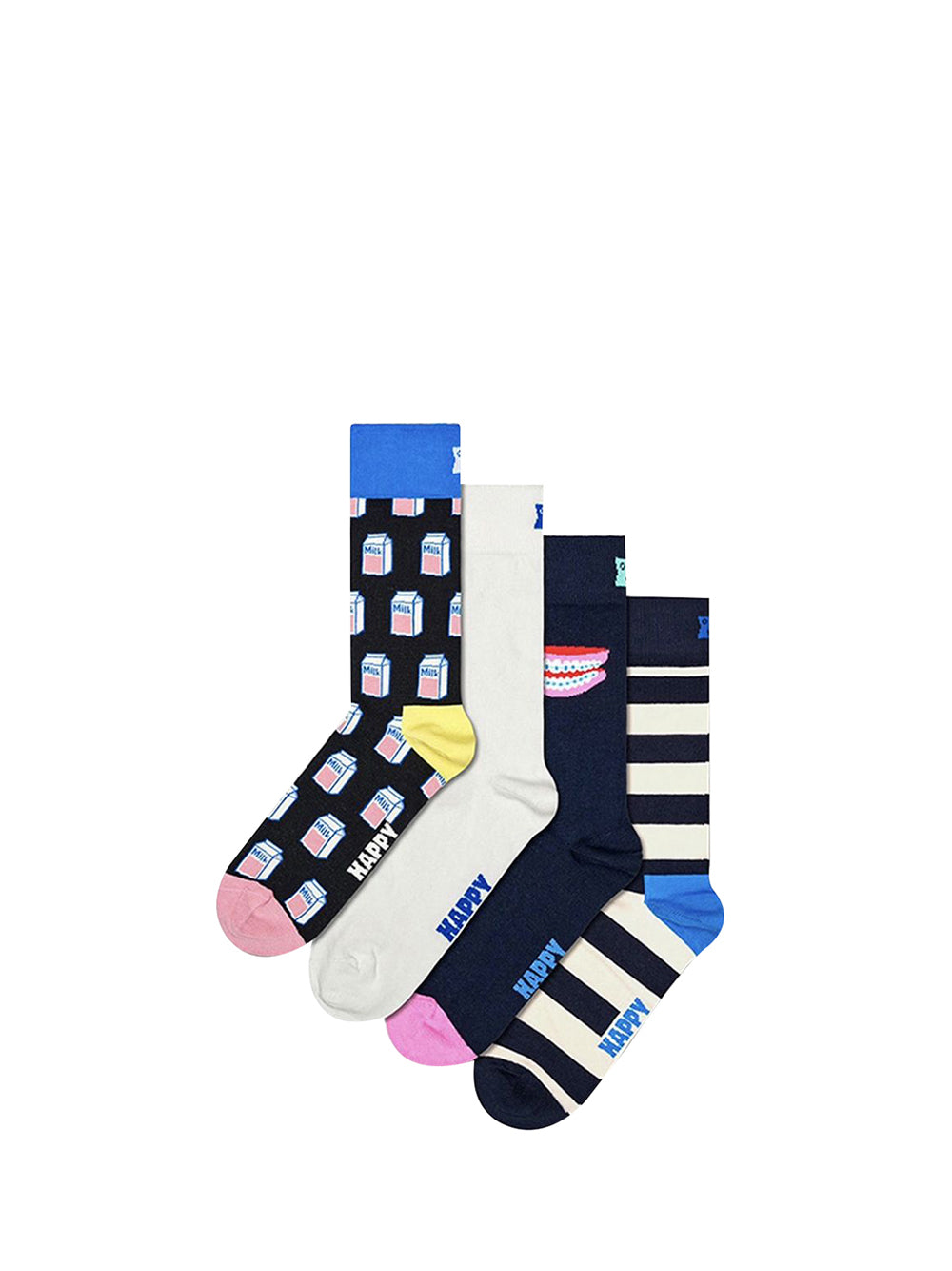HAPPY SOCKS Happy Socks Calzini Uomo Bianco Bianco